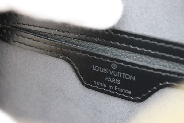 Louis Vuitton Black Epi Leather Mabillon Backpack #9
