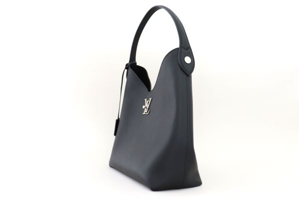 Louis Vuitton Black Calfskin Lockme Hobo #3