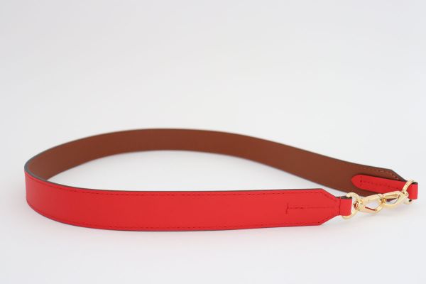 Louis Vuitton Caramel and Red Bandouliere Shoulder Strap #3