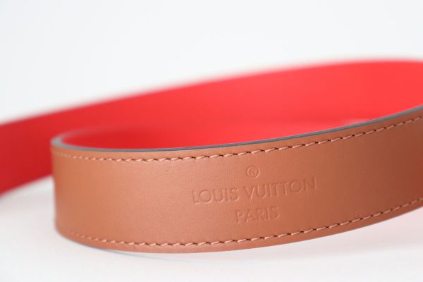 Louis Vuitton Caramel and Red Bandouliere Shoulder Strap #9