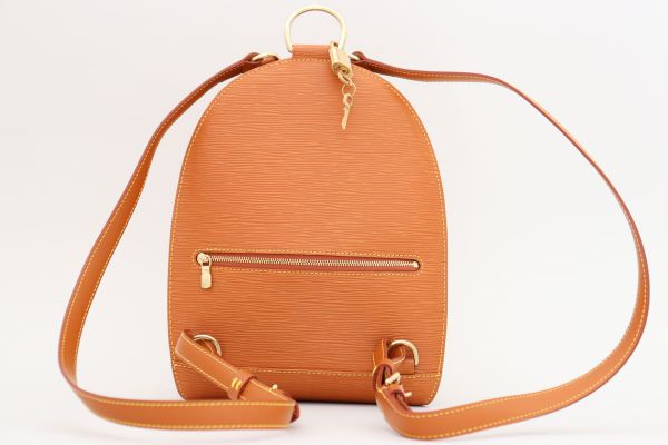 Louis Vuitton Cipango Gold Epi Leather Mabillon Backpack #4