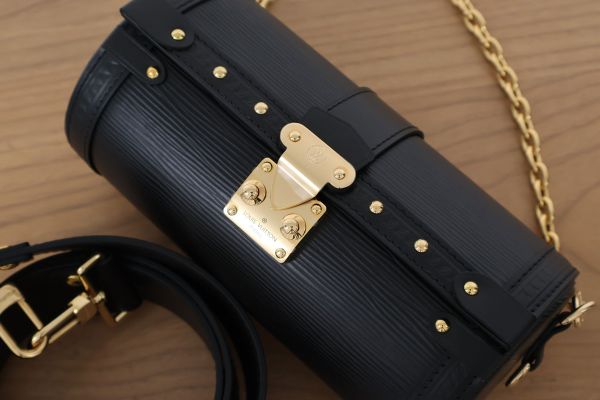Louis Vuitton Black Epi Papillon Trunk Bag #10