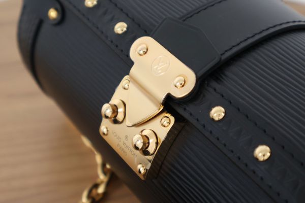 Louis Vuitton Black Epi Papillon Trunk Bag #5