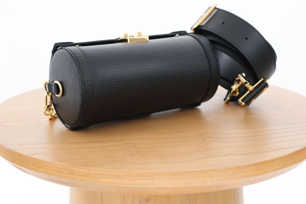 Louis Vuitton Black Epi Papillon Trunk Bag #9
