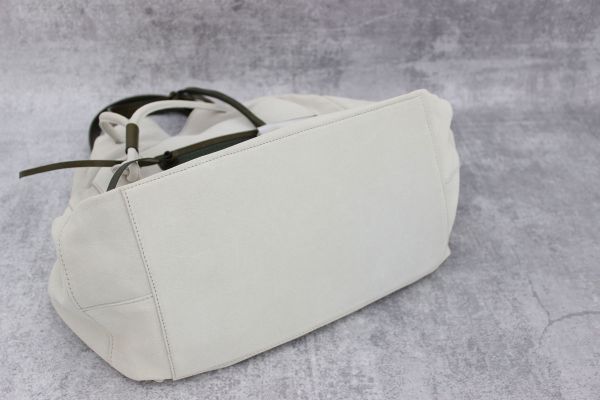 Balenciaga Beige Suede Drawstring Bag #7
