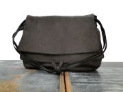 Bottega Veneta Embossed Leather Large Boho Flap Bag Vintage