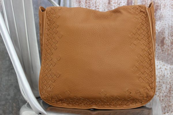 Bottega Veneta Intrecciato Detailed Flap Shoulder Bag #3