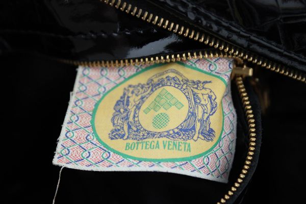 Bottega Veneta Patent Leather Shoulder Bag #9