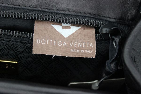 Bottega Veneta Black Nappa Intrecciato Lock Bag #9