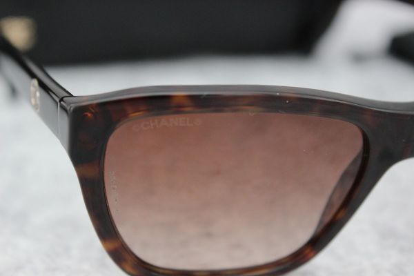 Chanel 5266 Logo Tortoise Sunglasses #5