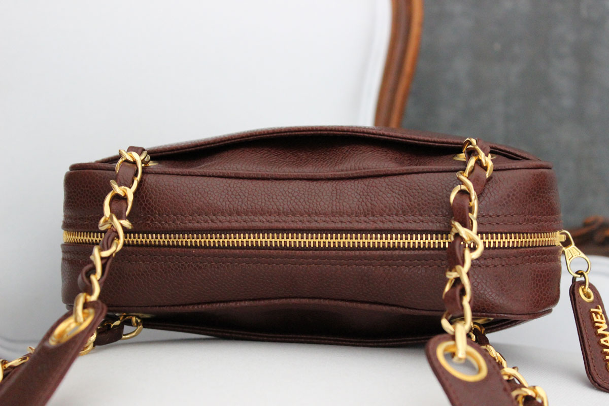 Brown Chanel CC Caviar Belt Bag – Designer Revival