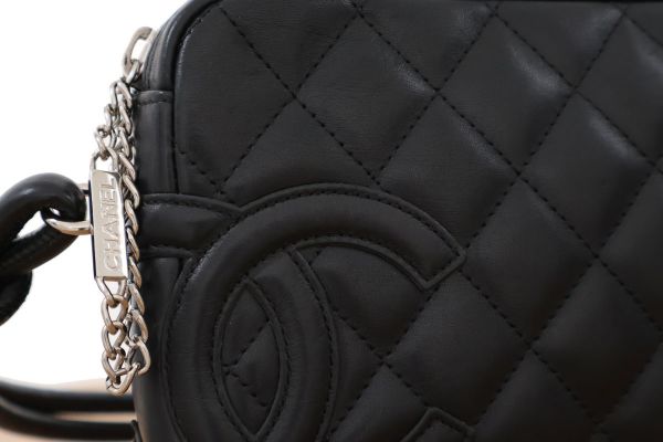 Chanel Black Cambon Pochette #6
