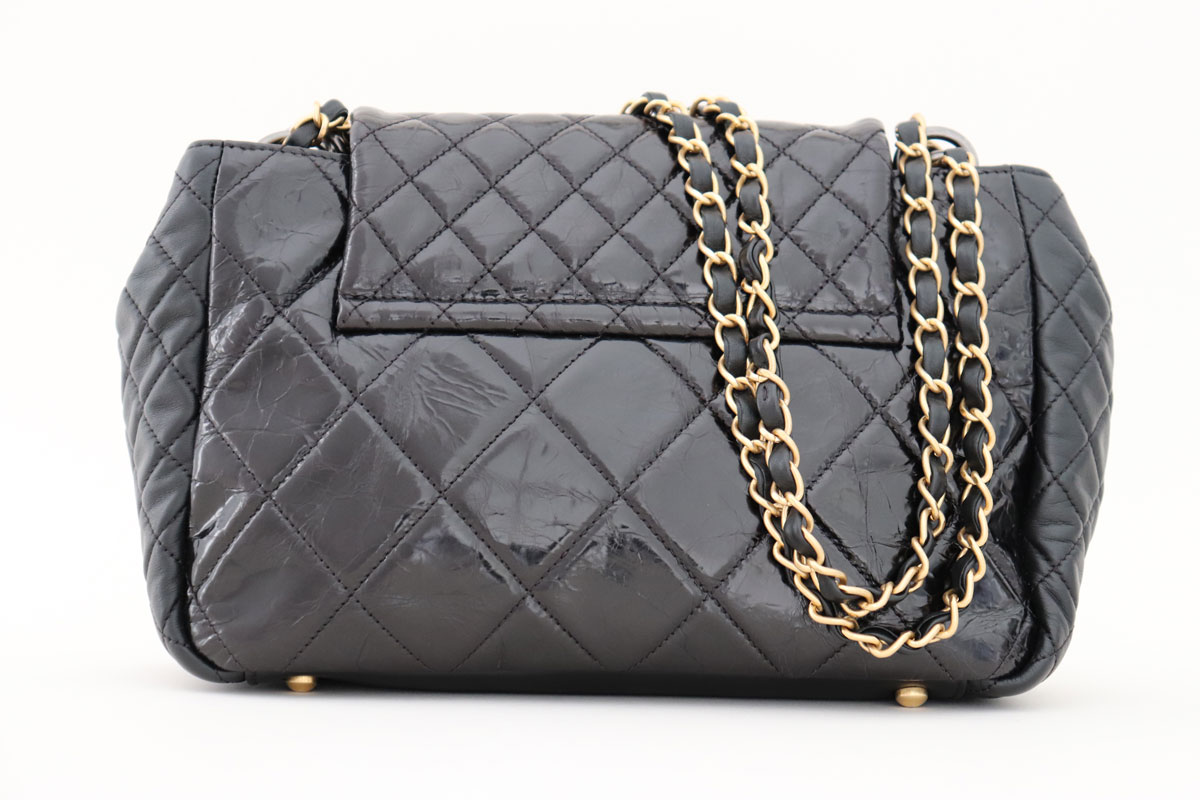 Chanel Black Quilted Leather Mix Reissue Accordion Flap at Jill's  Consignment