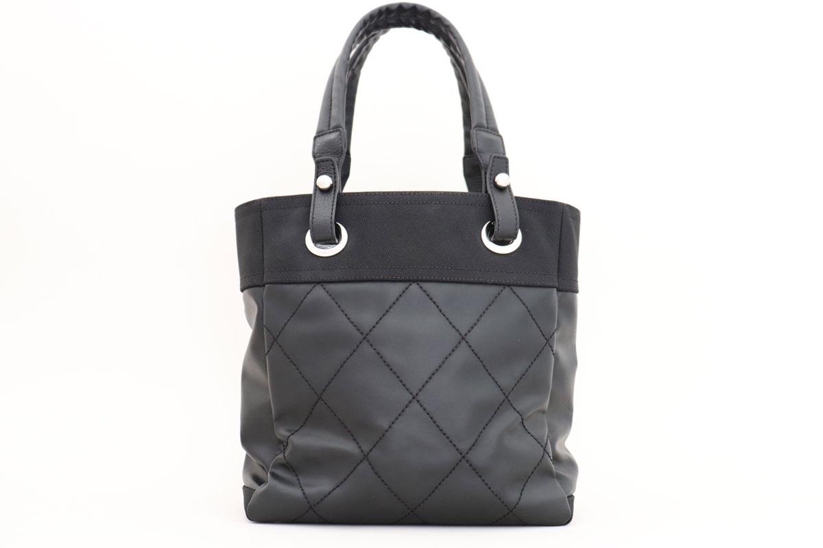 Chanel Black Paris Biarritz Tote Bag at Jill's Consignment