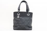 Chanel Black Paris Biarritz Tote Bag