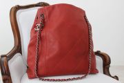 Chanel 'Soft Touch' Diamond Stitch Lambskin Shoulder Bag