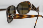 Chanel Tortoise Frame CC Sunglasses 502 73