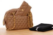 Chanel Vintage Lambskin Quilted Camera Bag