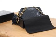 Chanel Navy Quilted Lambskin Small Camera Tassel Bag