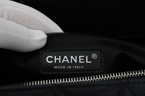 Chanel Black Caviar XL GST Grand Shopping Tote #13
