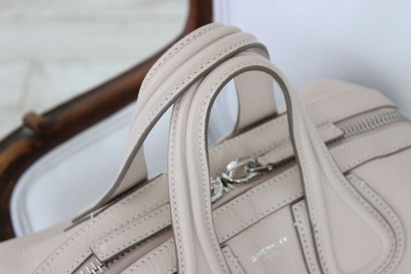 Givenchy Nude Pink Leather Small Nightingale #8