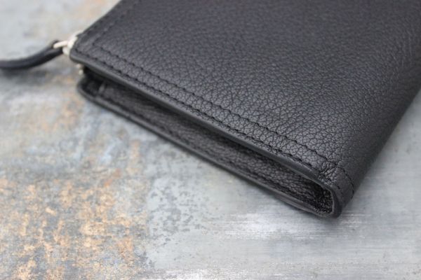 Givenchy Black Leather PANDORA Zip Around Organizer Wallet #9