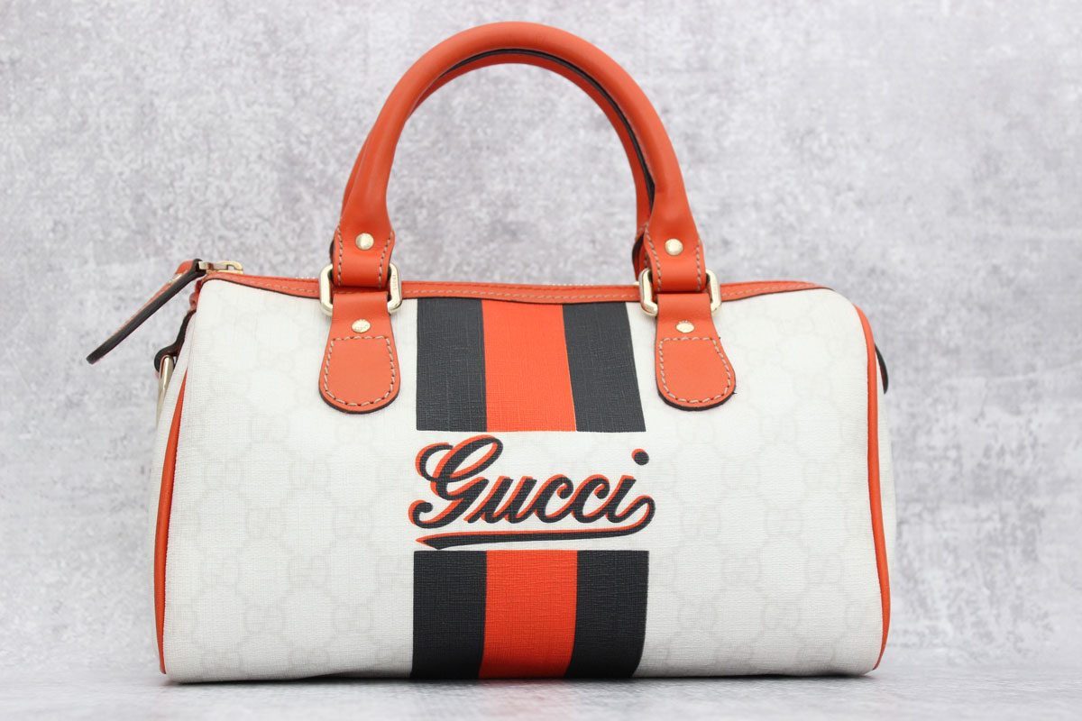 Gucci GG Supreme Joy Boston Bag  La Friperie Preloved