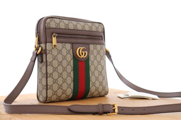 Gucci GG Supreme Ophidia Small Messenger Bag