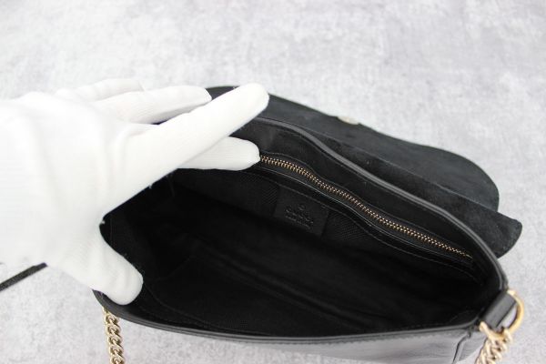 Gucci Patent Leather Soho Shoulder Bag #8