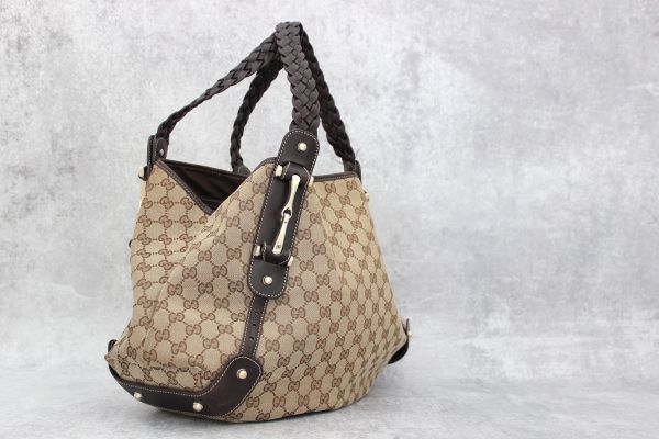 Gucci Beige Ebony GG Canvas Pelham Shoulder Bag #2