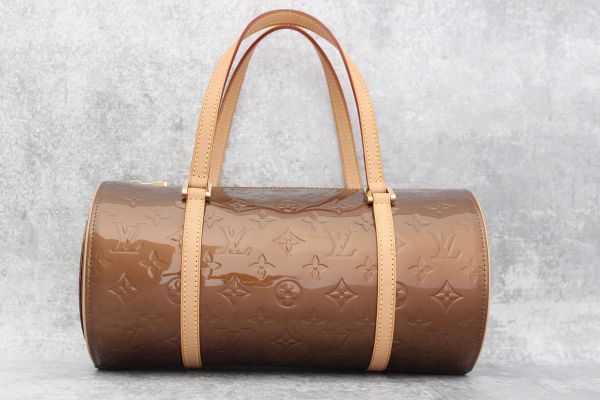 Louis Vuitton Beige Monogram Vernis Bedford Bag