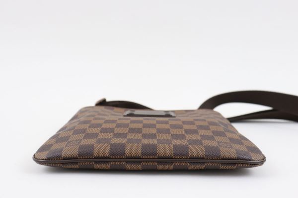 Louis Vuitton Damier Ebene Brooklyn Pochette Plate Bag #5
