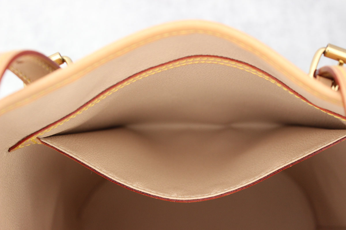 Louis Vuitton Bag Monogram Bucket GM Canvas Shoulder Hand Bag Authentic Preowned