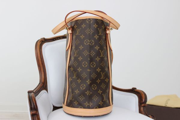 Louis Vuitton Large Bucket Bag & Pouch NEVER CARRIED #2