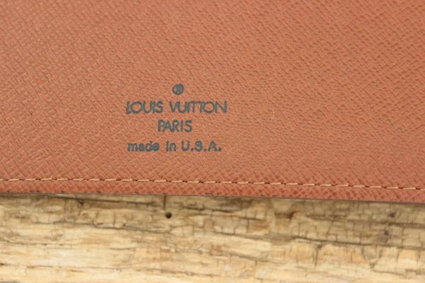 Louis Vuitton Monogram Canvas Agenda Cover