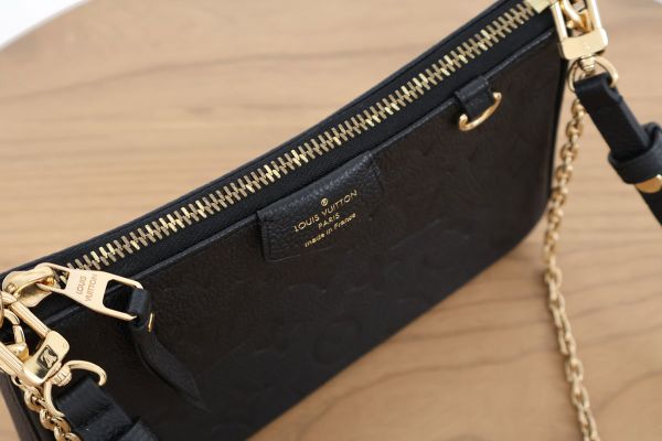 Louis Vuitton Black Easy Pouch On Strap #9