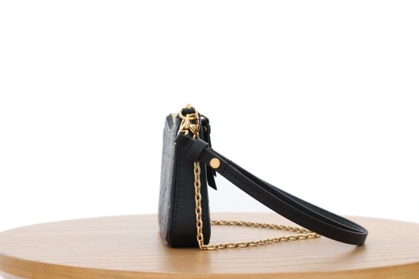 Louis Vuitton Black Easy Pouch On Strap #4