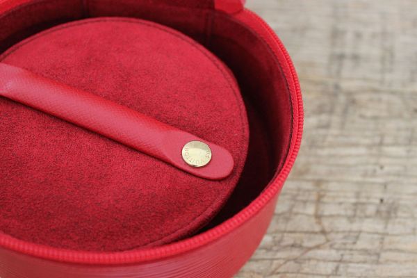 Louis Vuitton Red Epi Ecrin Bijoux Watch & Jewelry Case #7