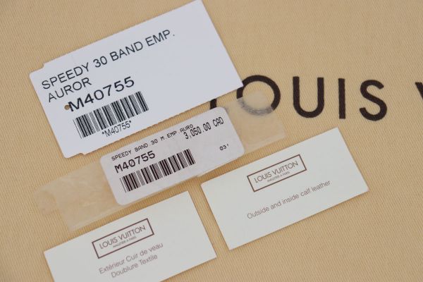 Louis Vuitton Monogram Empreinte Speedy 30 Bandouliere Aurore #14
