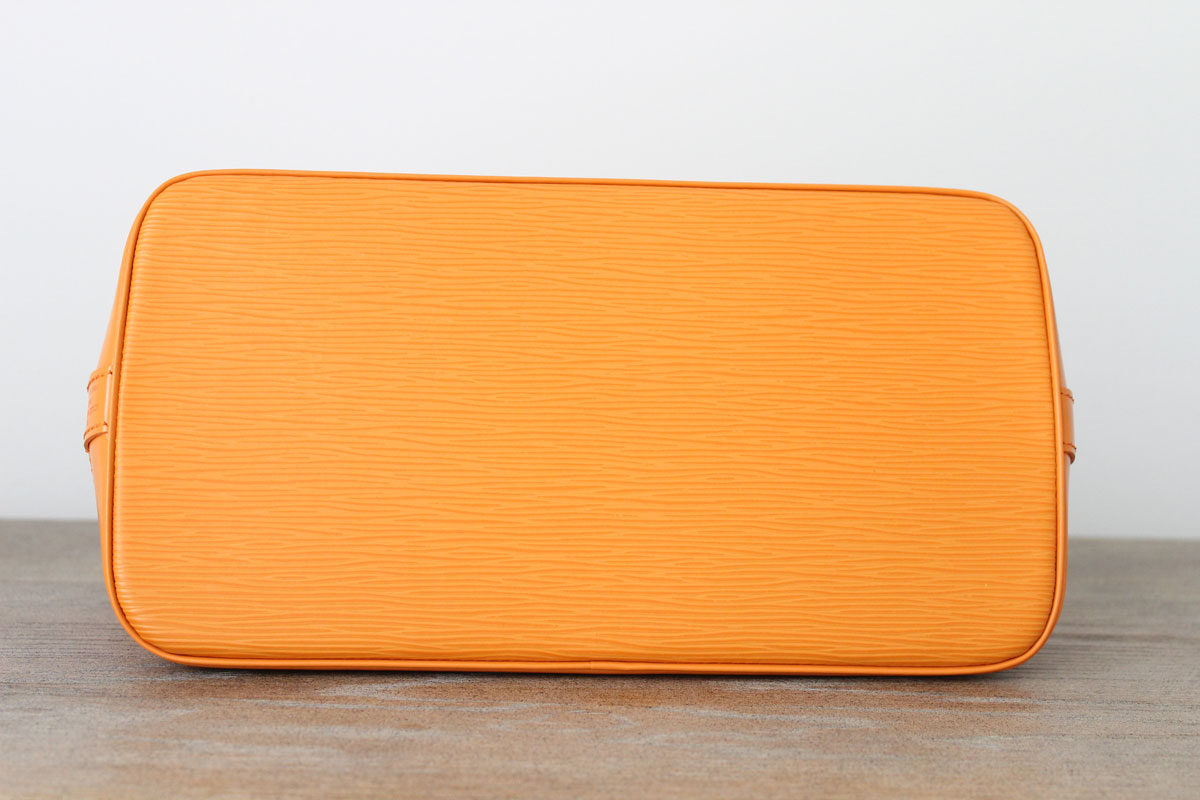 Louis Vuitton Mandarin Orange Epi Leather Alma at Jill&#39;s Consignment