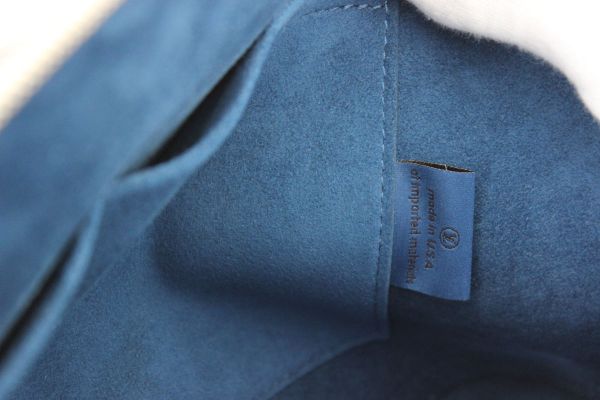 Louis Vuitton Epi Leather Alma PM Cyan Blue #14