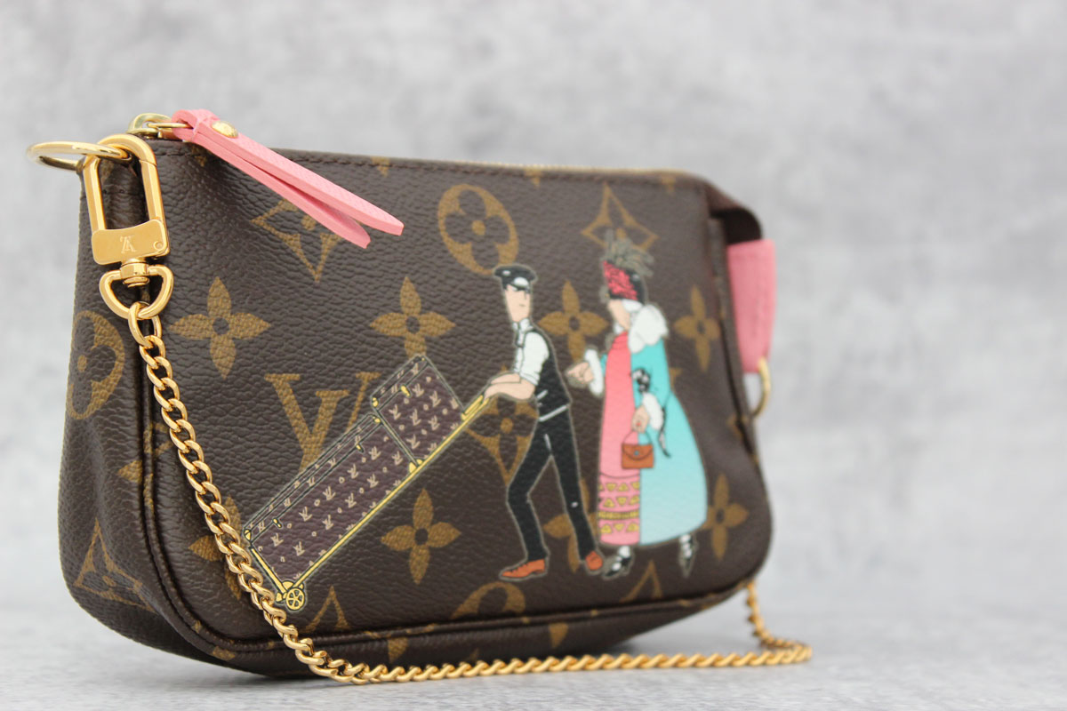 Louis Vuitton Monogram Canvas Illustre Mini Pochette at Jill's Consignment