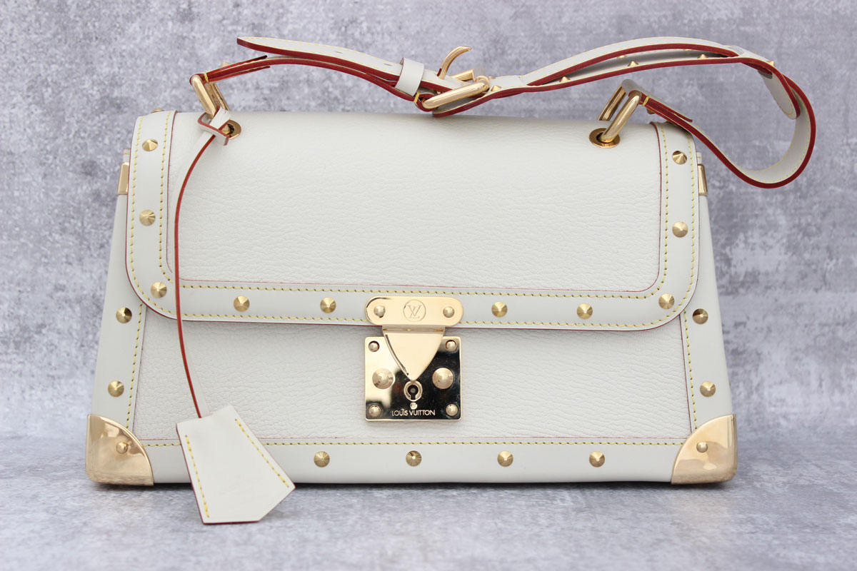 Louis Vuitton White Goatskin Suhali Le Talentueux Bag ○ Labellov ○ Buy and  Sell Authentic Luxury