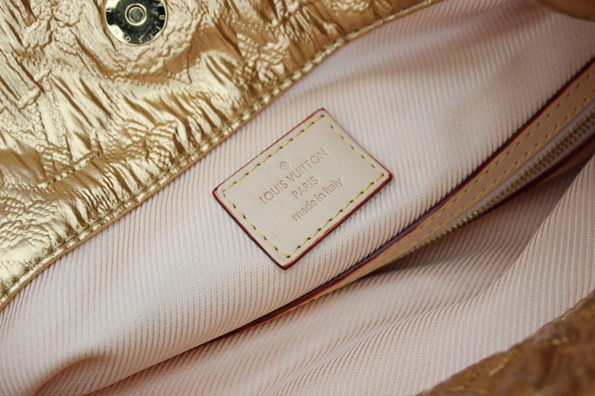 Louis Vuitton 2012 Monogram Limelight Altair Clutch - Gold Clutches,  Handbags - LOU687411