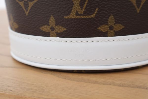 Louis Vuitton Match Nano Bucket White #6