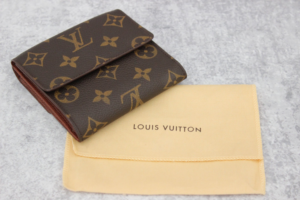 Auth Louis Vuitton Epi Porte Monnaie Billets Cartes Credit Wallet Blue LV  0815G