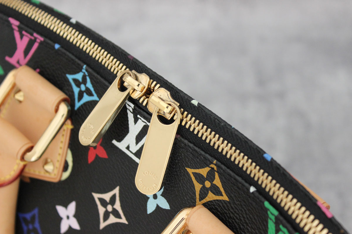 Black Louis Vuitton Monogram Multicolore Alma PM Handbag – Designer Revival