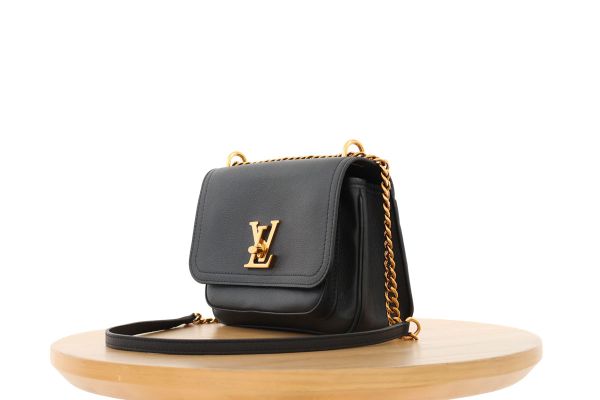 Louis Vuitton Black LockMe Chain Bag PM #4