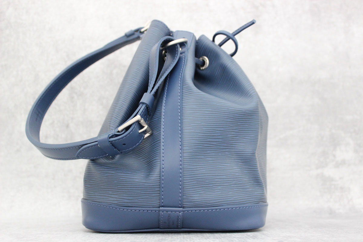 Louis Vuitton Epi Leather Petit Noe Myrtille Blue at Jill's Consignment