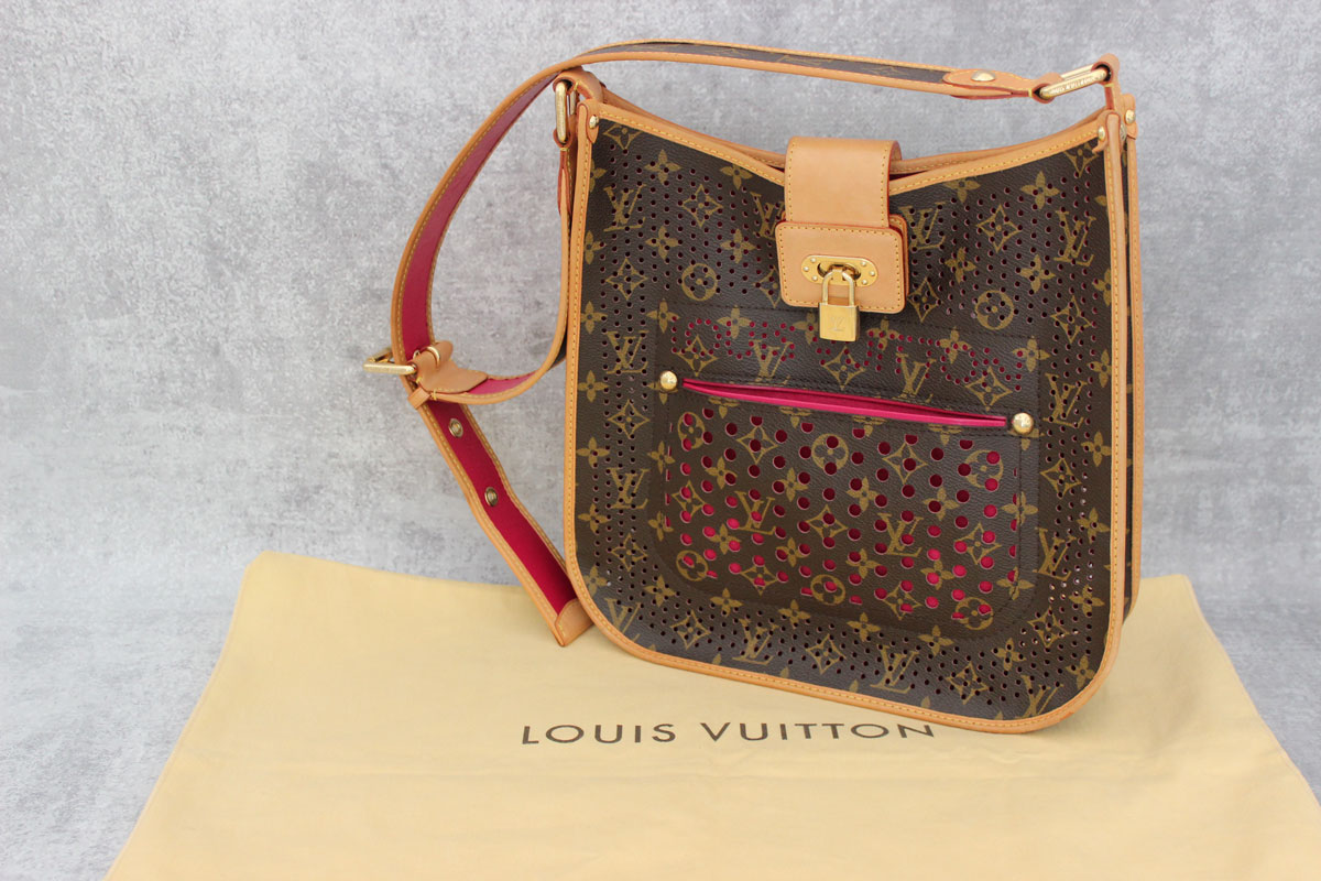 vuitton perforated